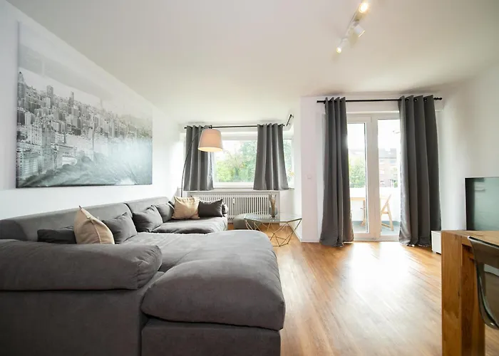 Frisch renoviertes Messe Apartment - 20 Minuten